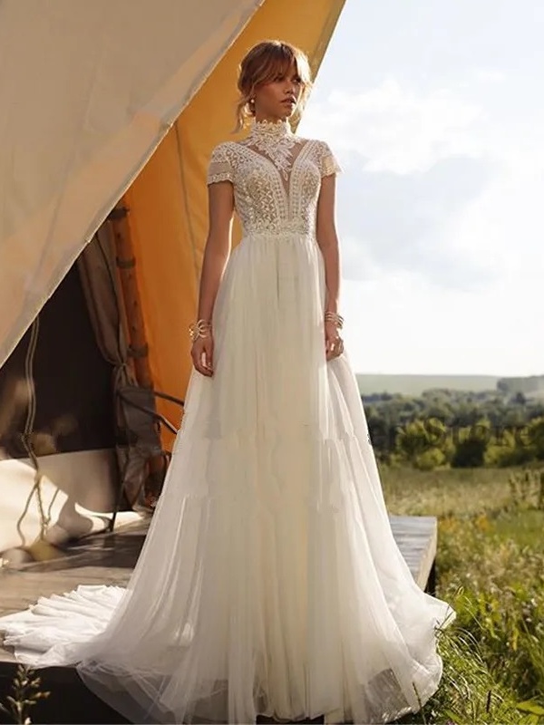 Style Bohème Chic Robe de Mariée 1 Style Bohème Chic Robe de Mariée