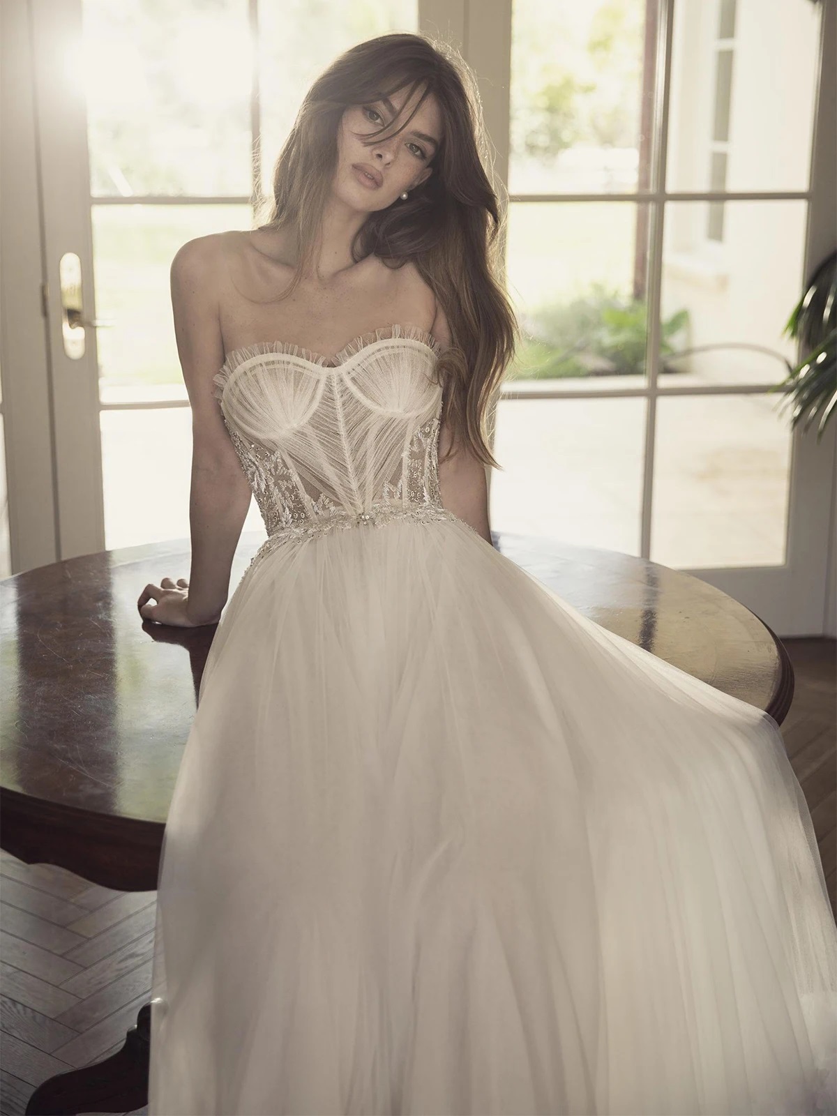 Robe de Mariée Champêtre 2 Robe de Mariée Bohème Serment Éternel