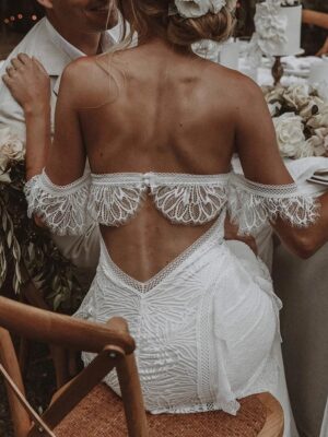 Robe de Mariée Bohème 9 Robe de Mariée Bohème Symphonie d’Étoiles