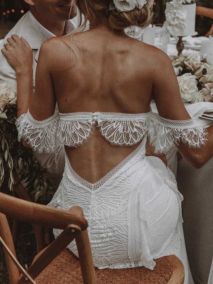 Robe de Mariée Bohème 5 Robe de Mariée Bohème Symphonie d’Étoiles