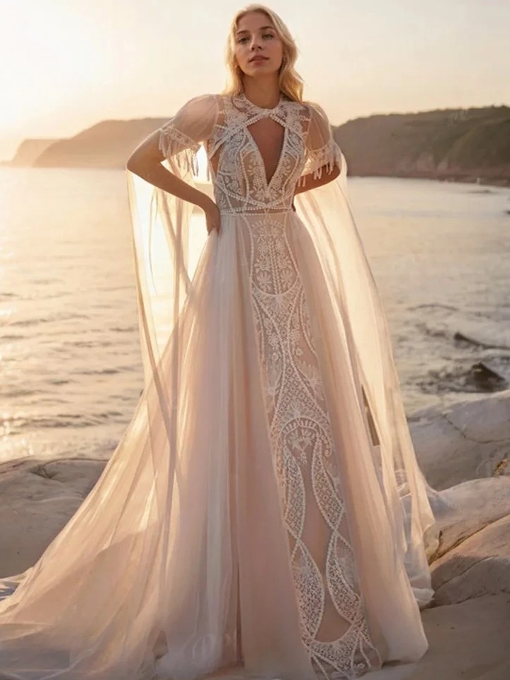 Magnifique Robe de Mariée Gitane 1 Magnifique Robe de Mariée Gitane