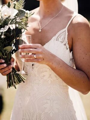 Robe de Mariée Boho Vintage 8 Robe de Mariée Bohème Écho du Désir