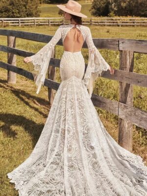 Robe de Mariée Bohème Promesse Silencieuse