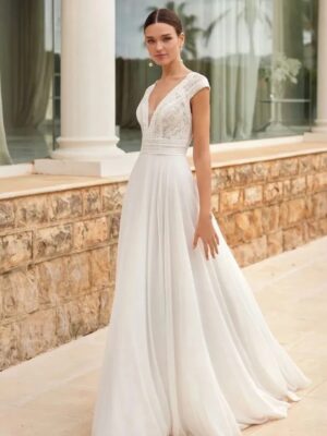 Robe de Mariée Gitane en Dentelle