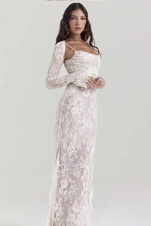 Bohème Chic Robe de Mariée 2021