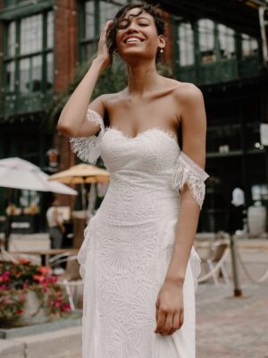 Robe de Mariée Bohème Symphonie d’Étoiles