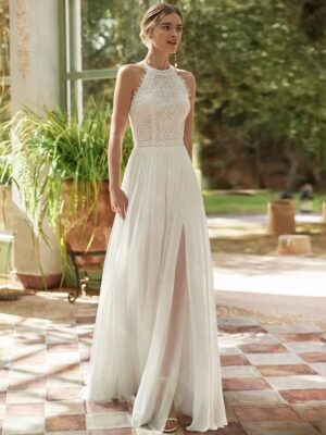 Robe de Mariée Romantique Bohème Chic