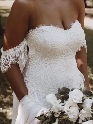 Robe de Mariée Bohème 8 Robe de Mariée Bohème Symphonie d’Étoiles