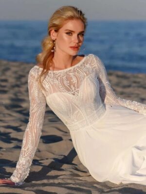 Robe de Mariée Bohème Rêve Silencieux