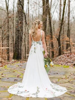 Robe de Mariée Bohème Esprit Libre