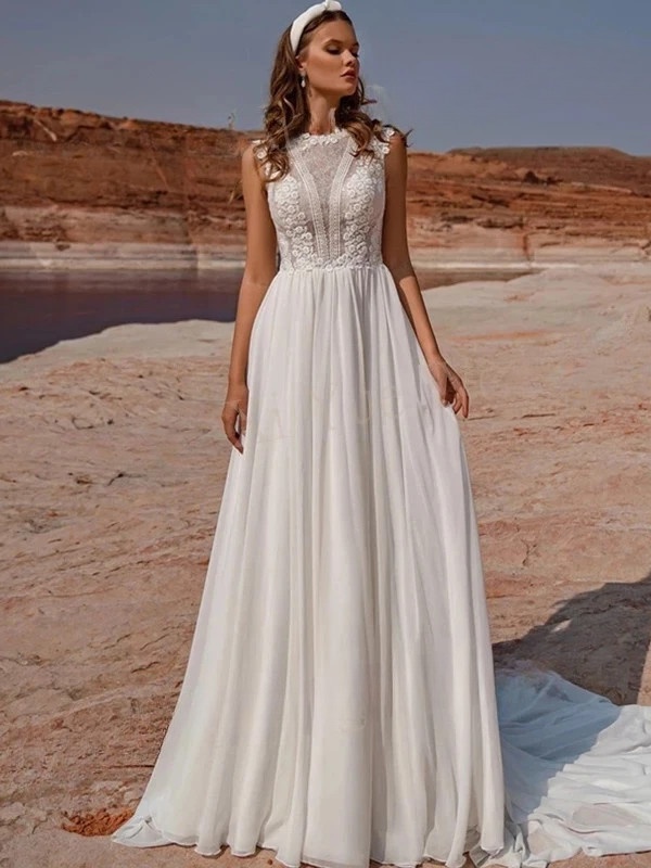 Robe de Mariée Bohème Blanche 1 Robe de Mariée Bohème Blanche