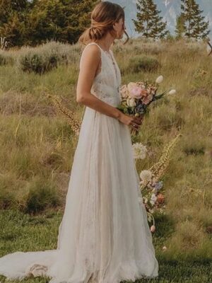 Robe de Marié Bohème Sensuelle