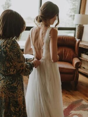 Robe de Mariée Bohème Amour Libre