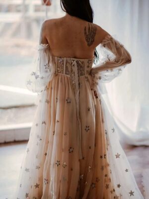 Robe de Mariée Grossesse Chic et Champêtre 8 Robe de Mariée Bohème Aura Nomade