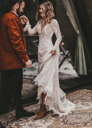 Robe de Mariée Bohème Songe Vaporeux
