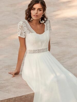 Robe de Mariée Bohème Chic 2020