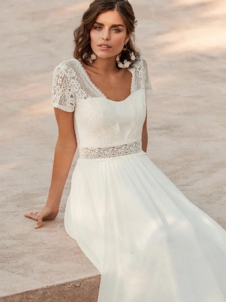 Robe de Mariée Bohème Chic 2020 1 Robe de Mariée Bohème Chic 2020