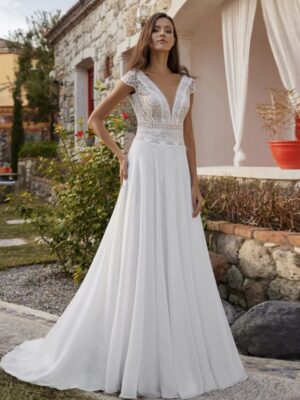 Robe de Cérémonie pour Mariage Champêtre