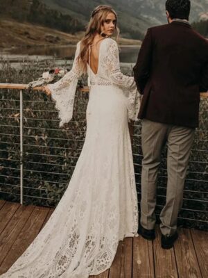 Robe de Gitane Mariage 7 Robe de Mariée Bohème Âme d’Écume