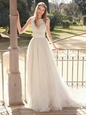 Robe de Mariage Civil Bohème