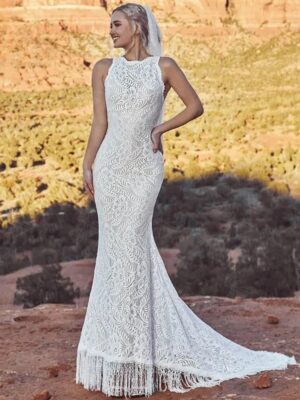 Robe de Mariée Bohème Vintage