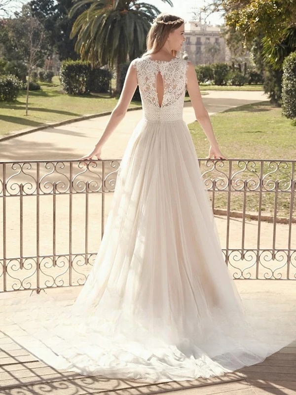 Robe de Mariage Civil Bohème 2 Robe de Mariée Bohème Soleil d’Hiver