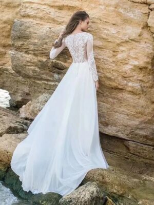 Robe de Mariée Bohème Lueur d’Espoir