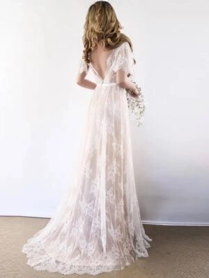 Robe de Mariée Bohème Ciel Ouvert