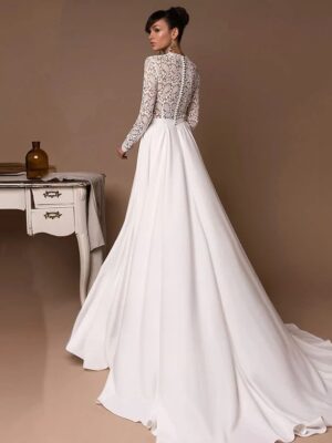 Robe de Mariée Bohème Horizon de Soie