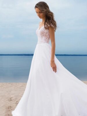 Robe de Mariée Vintage Chic 9 Robe de Mariée Bohème Voix Silencieuse