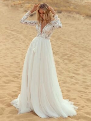 Robe de Mariée Bohème 2021