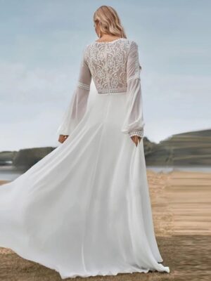 Robe de Mariée Bohème Clarté Sauvage