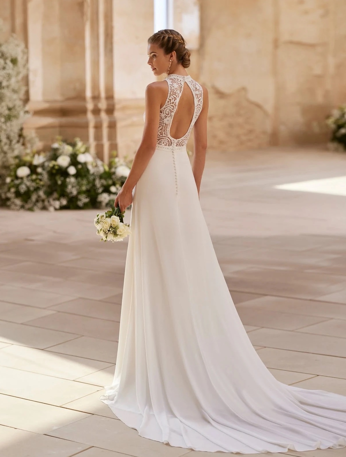 Robe de Bohème Chic Mariage 2 Robe de Mariée Bohème Clair-Obscur