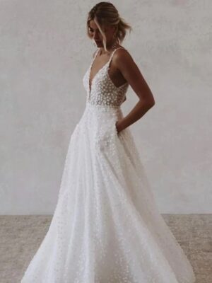 Robe de Mariage Style Bohème