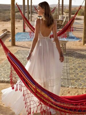 Robe de Mariée Bohème Frisson du Matin