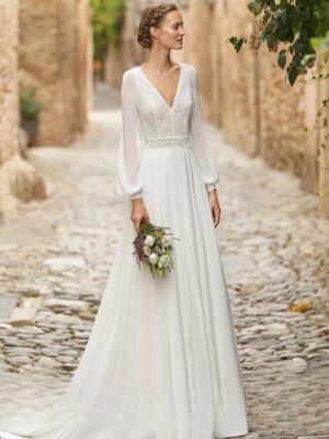 Robe de Mariée Bohème Chic 2021