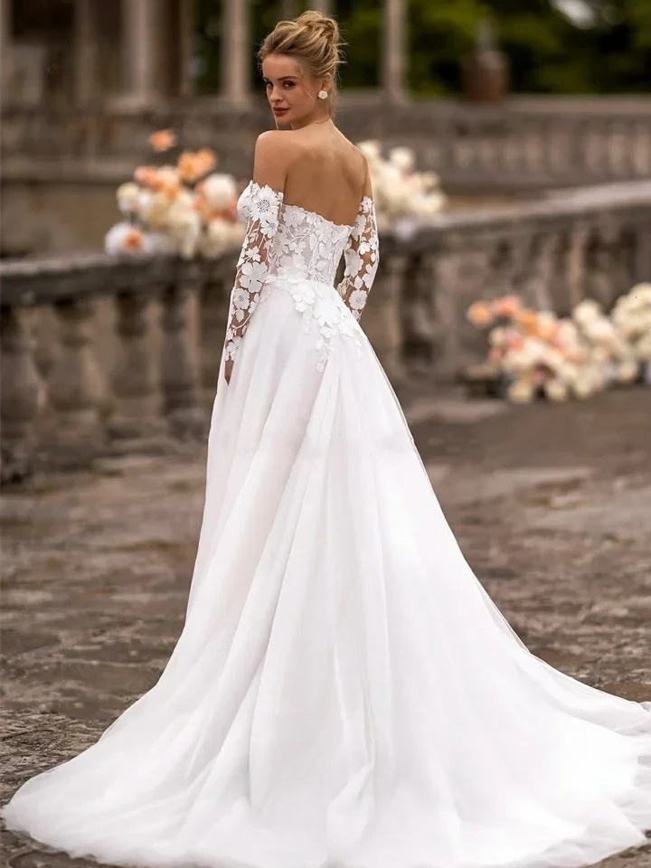 Robe de Mariée Rétro Bohème 2 Robe de Mariée Bohème Danse Sauvage