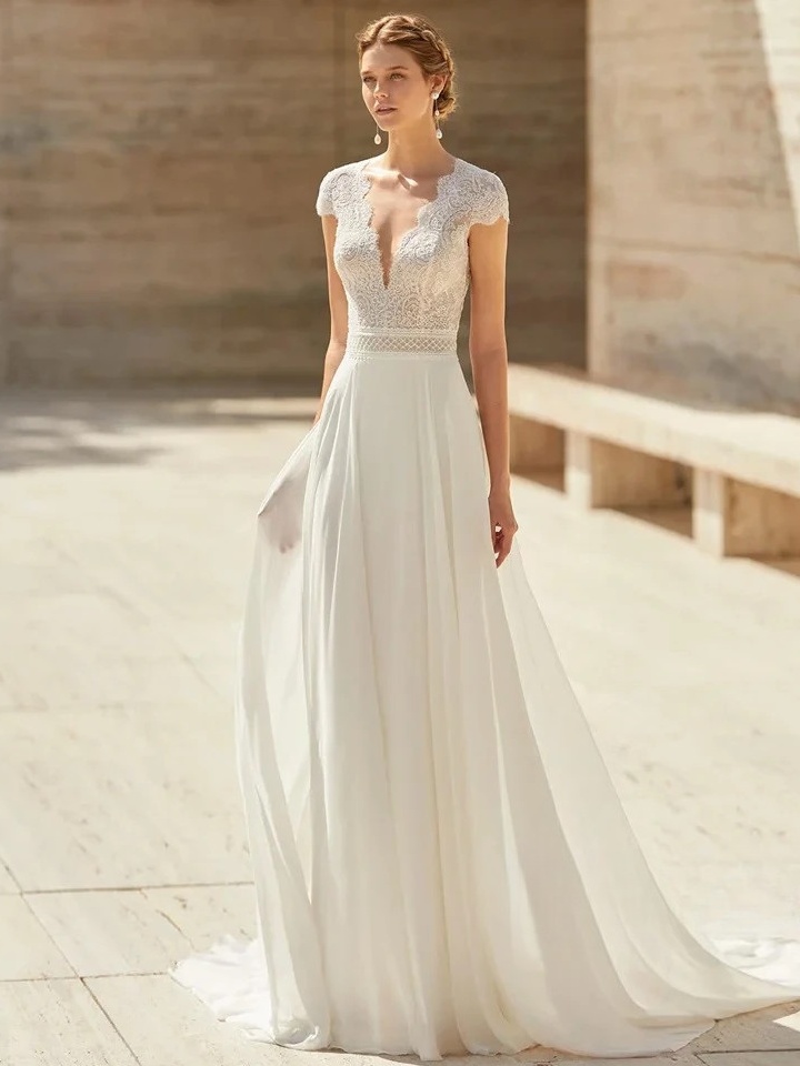 Robe de Mariée Bohème 2024 1 Robe de Mariée Bohème 2024