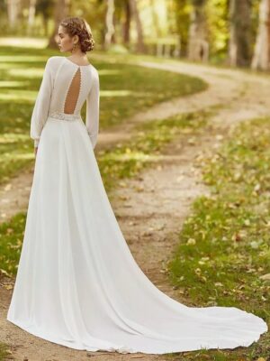 Robe de Mariée Bohème Ode Marine