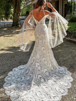 Robe de Mariée Bohème Jardin d’Éveil