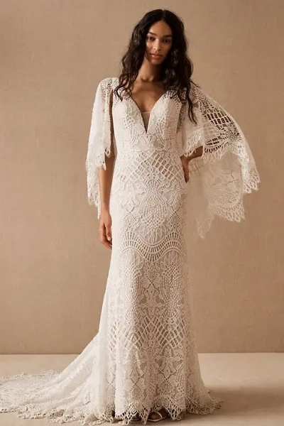 Chic Robe de Mariée Bohème 2 Robe de Mariée Bohème Vent de Miel