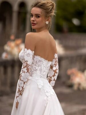 Robe de Mariée Rétro Bohème 7 Robe de Mariée Bohème Danse Sauvage