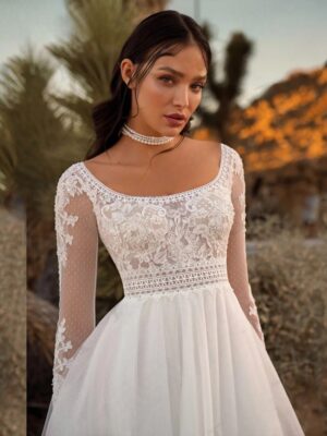 Robe de Mariée Bohème Soupir de Soie