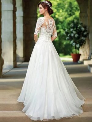 Robe de Mariée Bohème Sérénité Dorée