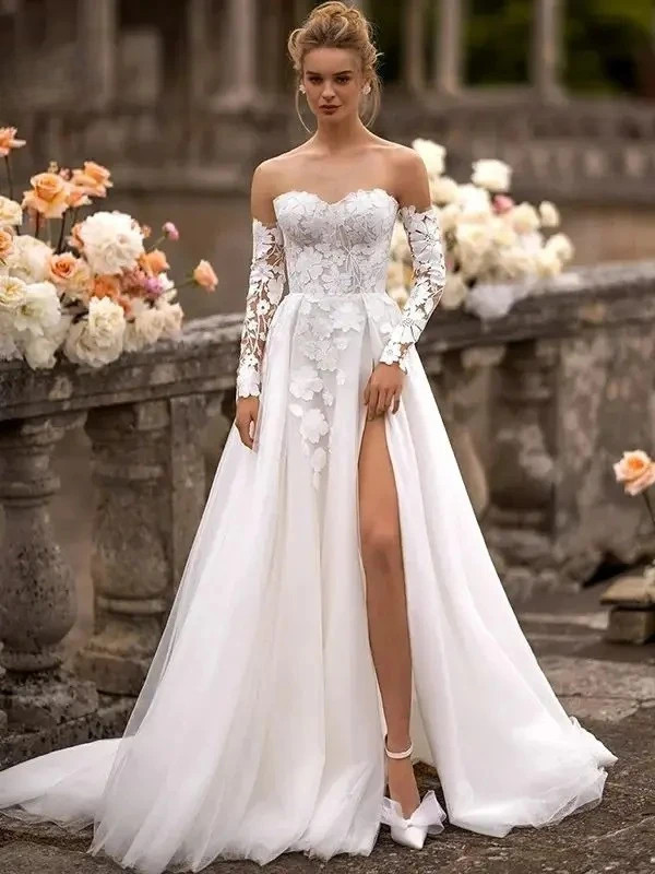 Robe de Mariée Rétro Bohème 1 Robe de Mariée Rétro Bohème