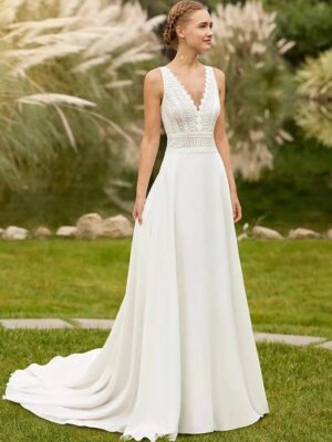 Robe de Mariée Bohème Chic 2022