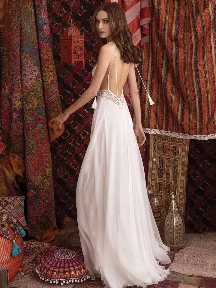 Robe de Mariée Rock Bohème 3 Robe de Mariée Bohème Vent d’Ivoire