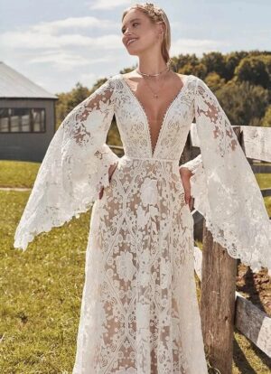 Robe de Mariée Bohème Doux Destin