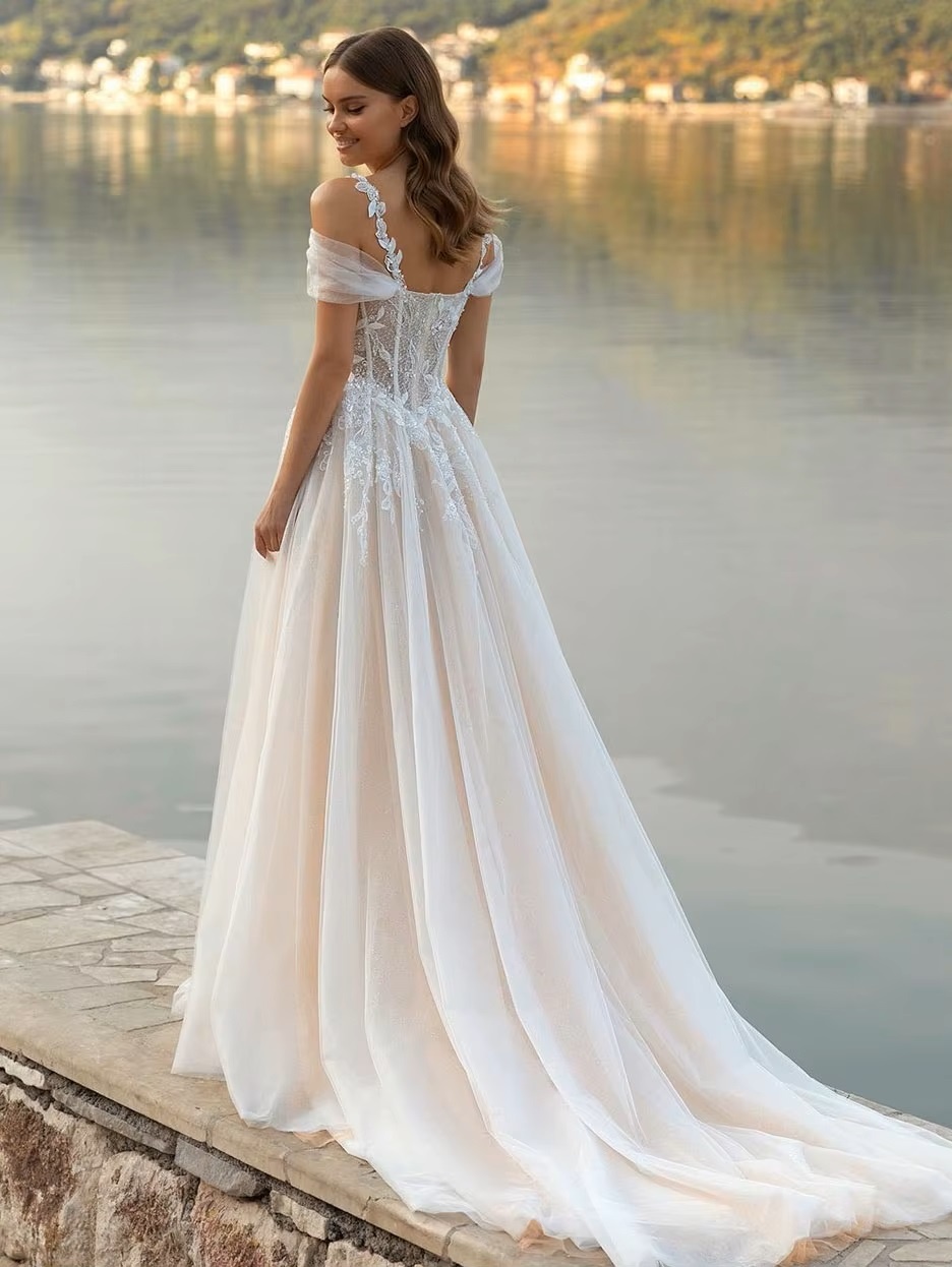 Belle Robe de Mariée Princesse 2 Belle Robe de Mariée Princesse – Image 2