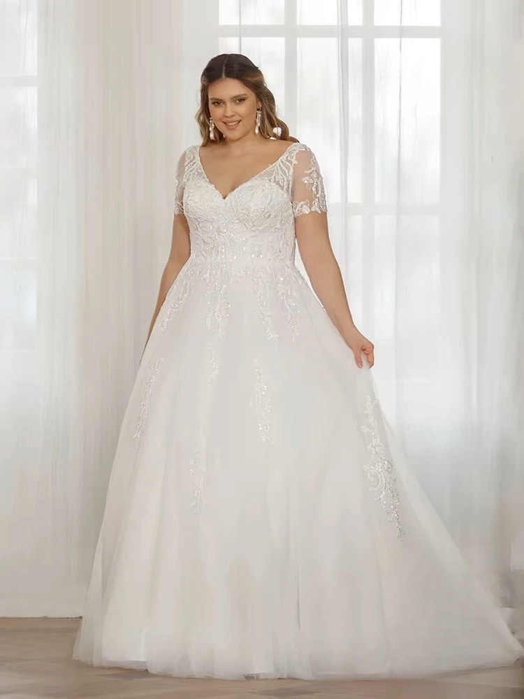 Robe de Mariée Femme Petite et Ronde 1 Robe de Mariée Femme Petite et Ronde